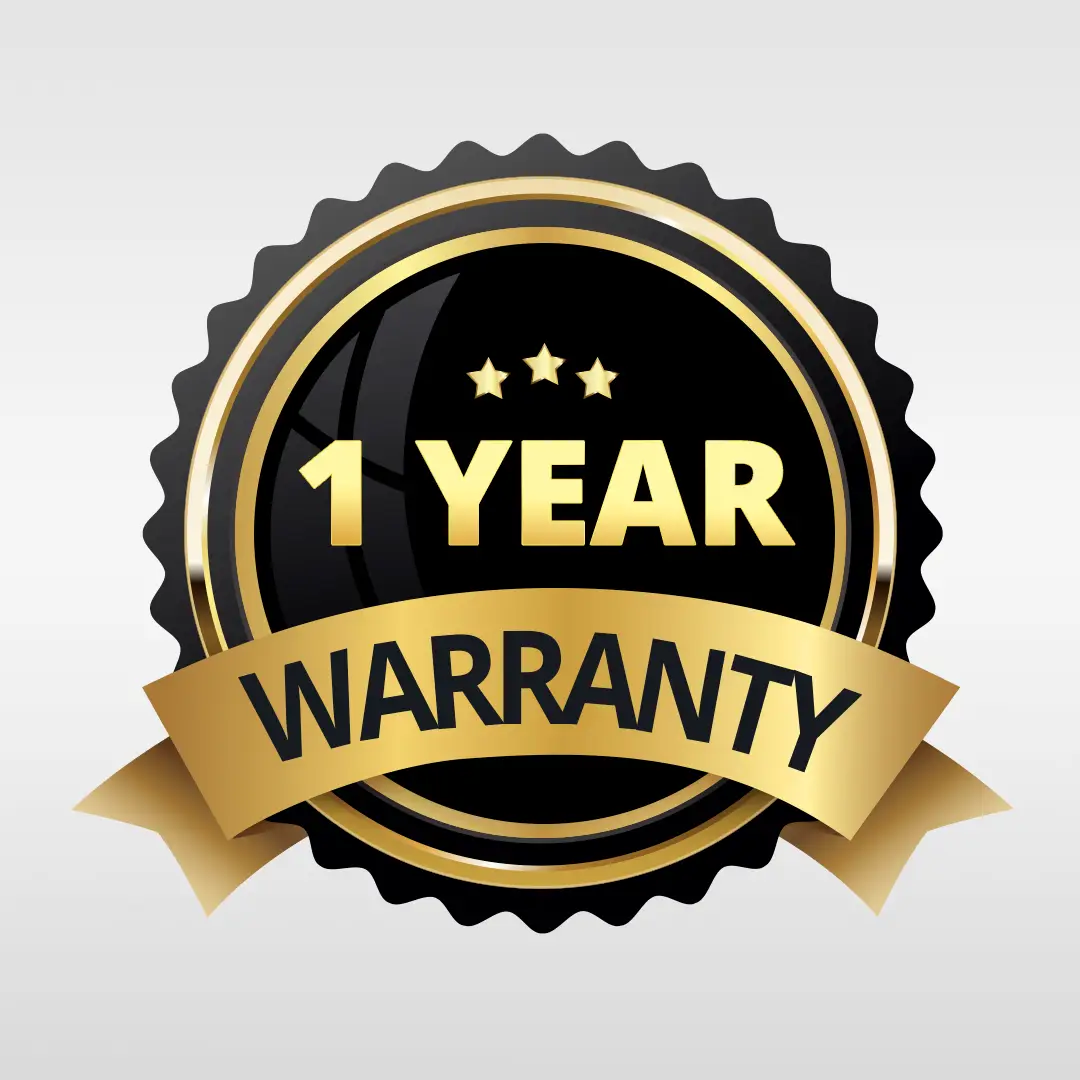 1 year warranty