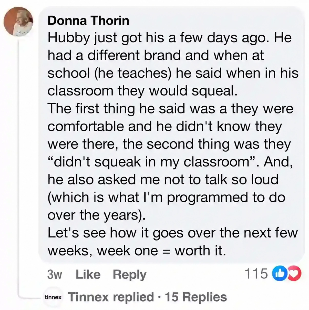 Donna Thorin review