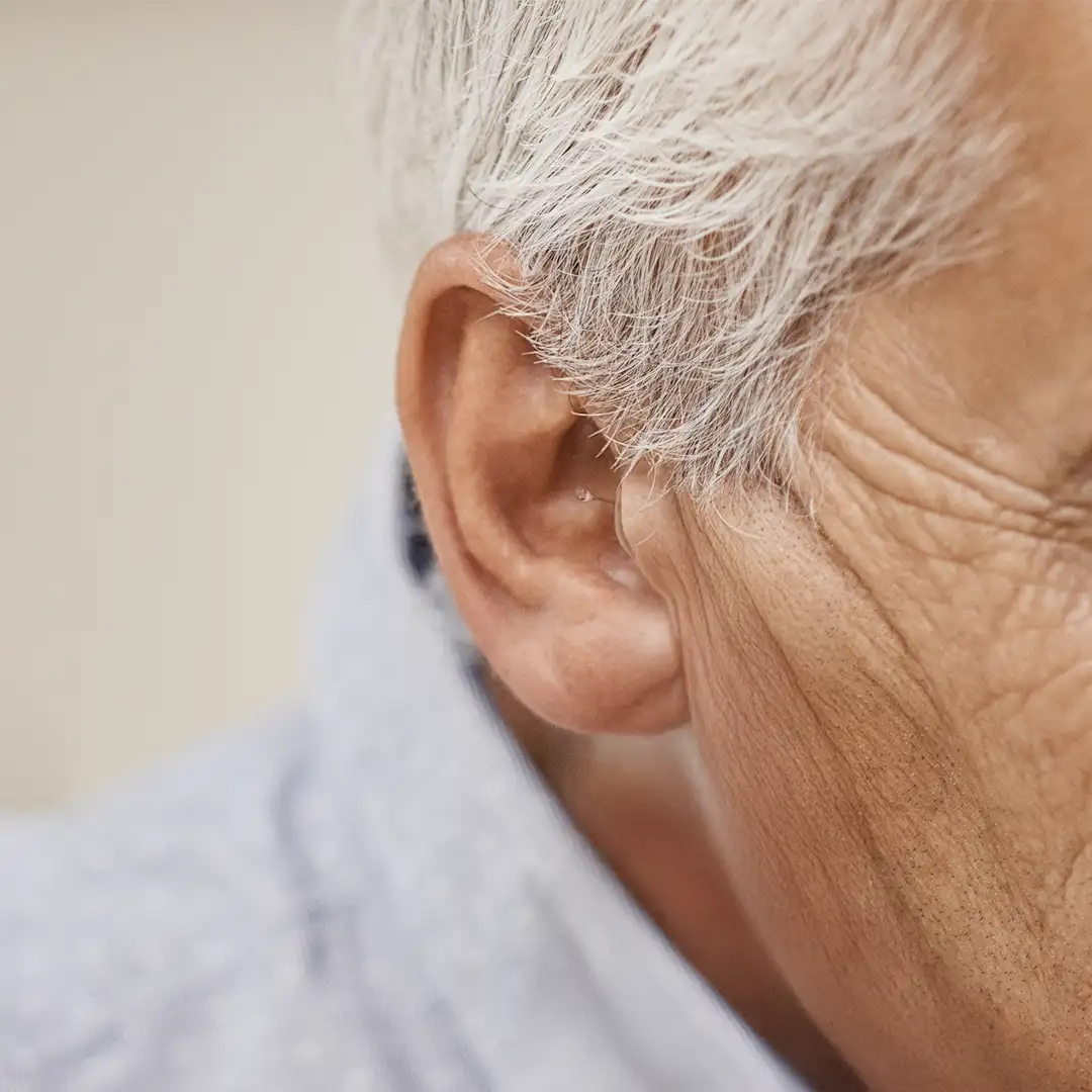 Nearly invisible CIC hearing aids